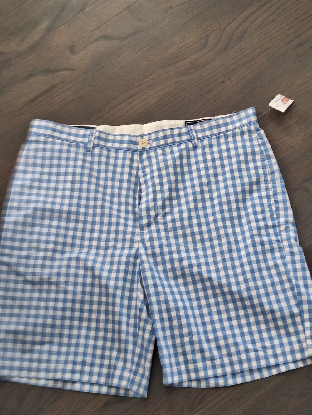 NWT Vineyard Vines Seersucker Gingham Classic Fit Club Short 38